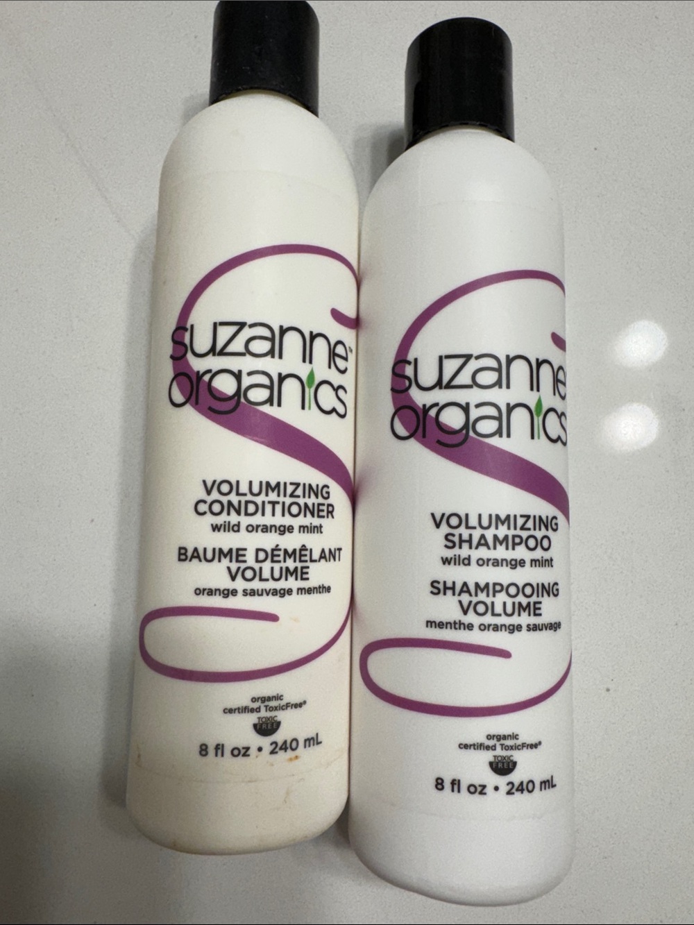 Suzanne Organics Volumizing Shampoo & Conditioner